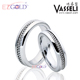 VASSELI ◤時尚米蘭◢ 鎢鋼戒指