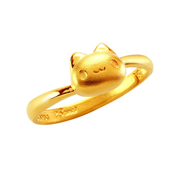 咖波黃金戒指-經典咖波-貓貓蟲咖波BugcatCapoo